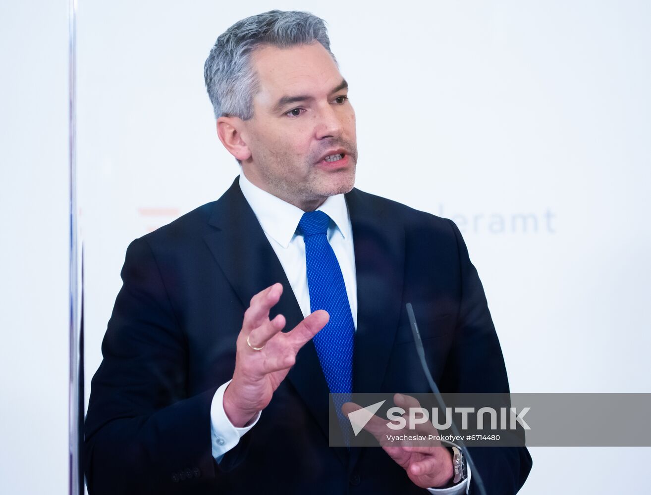 Austria New Chancellor Swearing-In