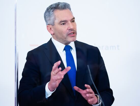 Austria New Chancellor Swearing-In