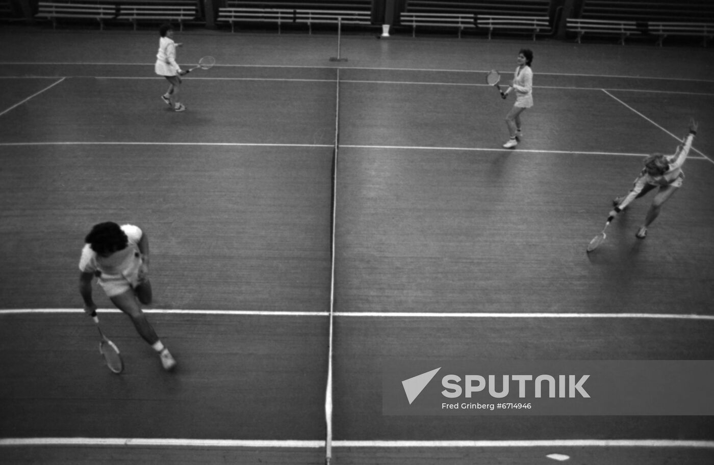 Tennis court in Krasnoyarsk