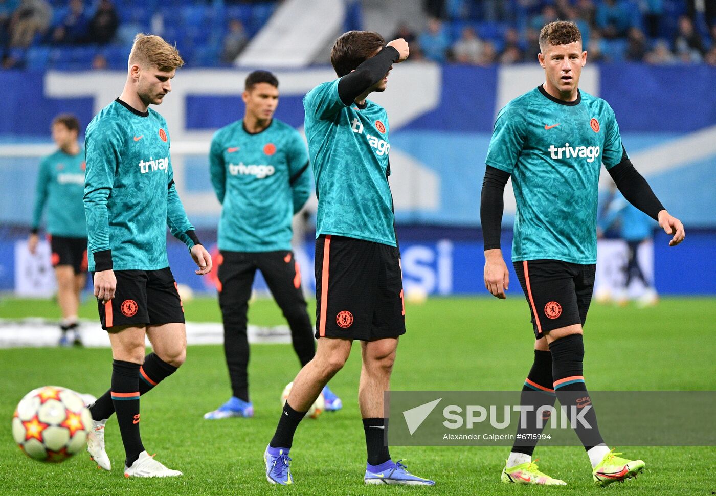 Russia Soccer Champions League Zenit - Chelsea