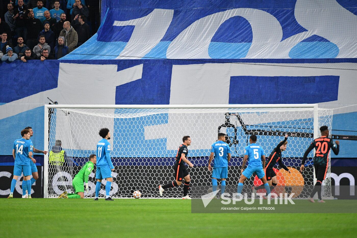 Russia Soccer Champions League Zenit - Chelsea