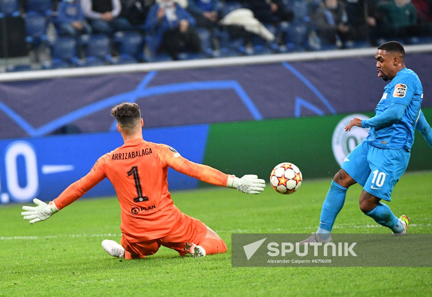 Russia Soccer Champions League Zenit - Chelsea