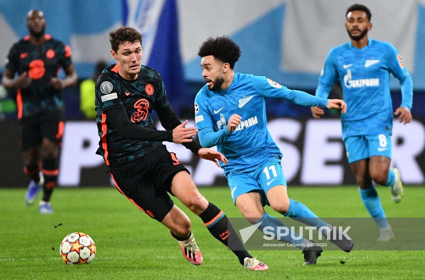 Russia Soccer Champions League Zenit - Chelsea