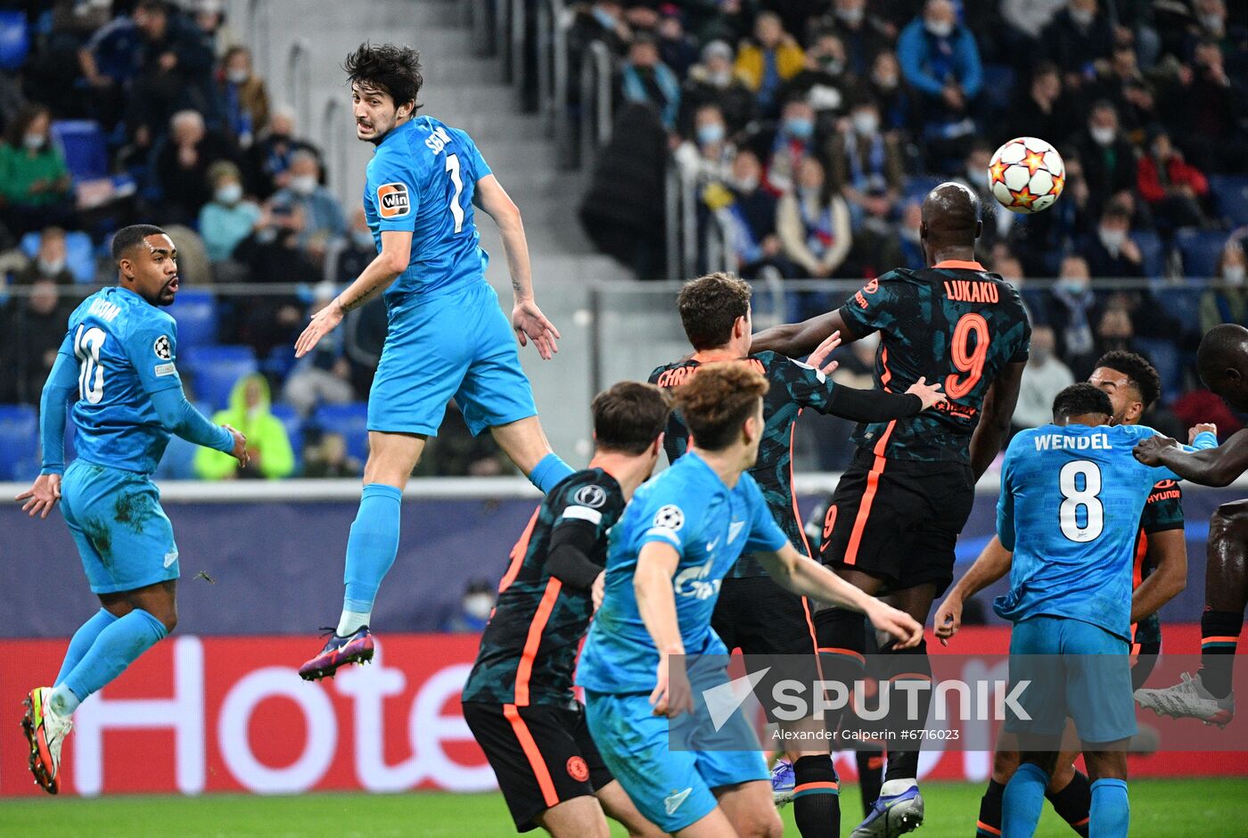 Russia Soccer Champions League Zenit - Chelsea