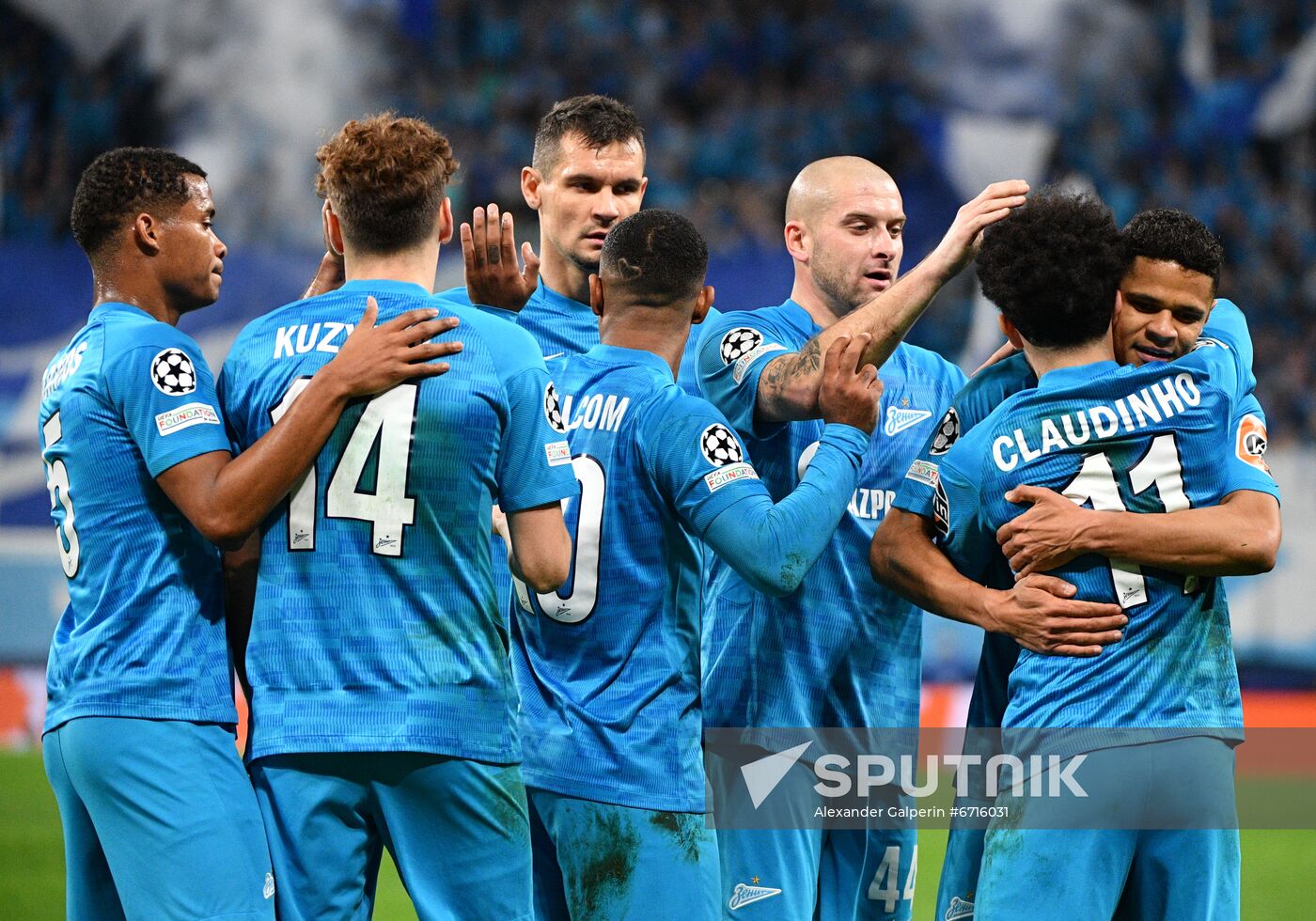 Russia Soccer Champions League Zenit - Chelsea