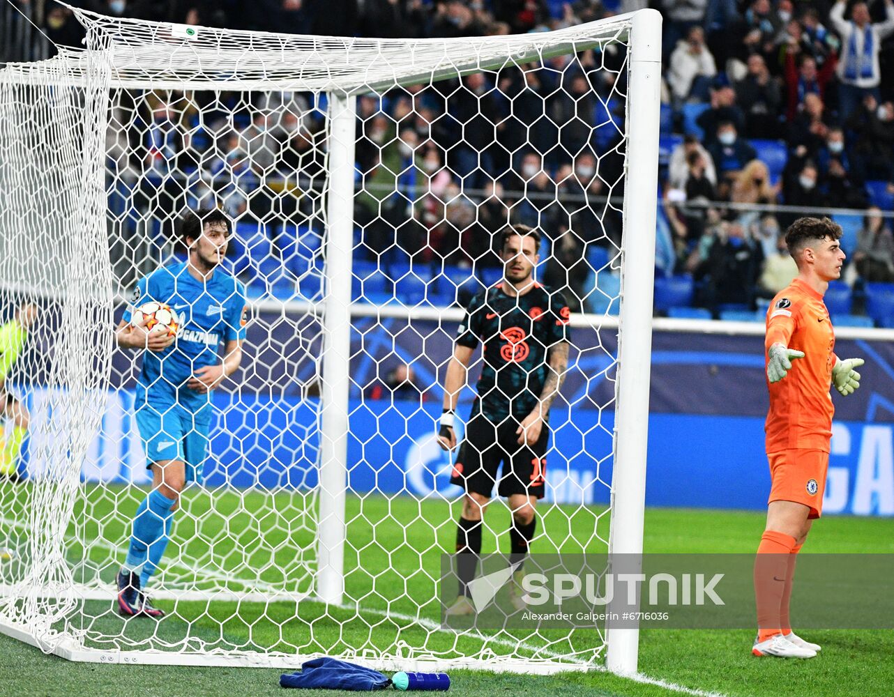 Russia Soccer Champions League Zenit - Chelsea
