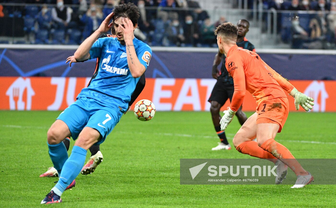 Russia Soccer Champions League Zenit - Chelsea