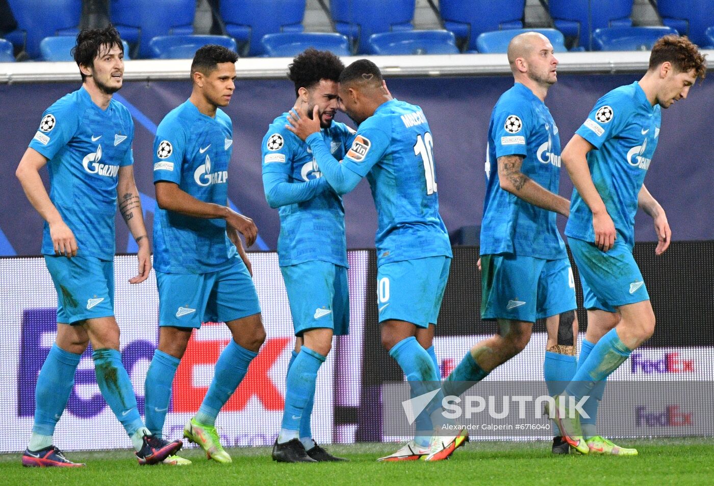 Russia Soccer Champions League Zenit - Chelsea