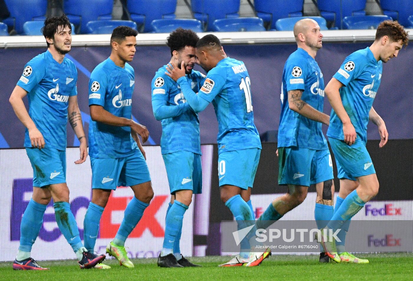 Russia Soccer Champions League Zenit - Chelsea
