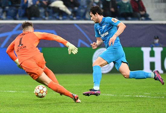 Russia Soccer Champions League Zenit - Chelsea