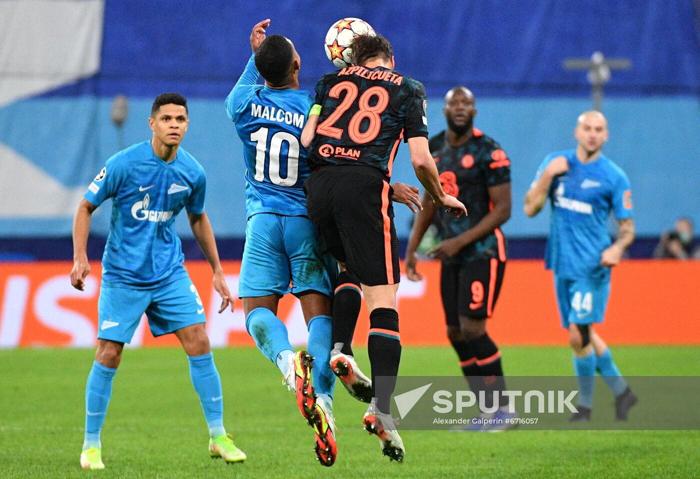 Russia Soccer Champions League Zenit - Chelsea