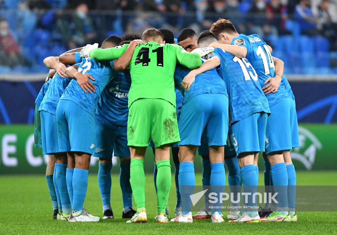 Russia Soccer Champions League Zenit - Chelsea