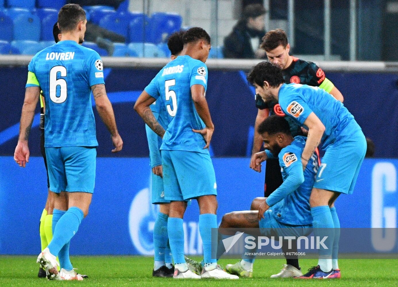 Russia Soccer Champions League Zenit - Chelsea