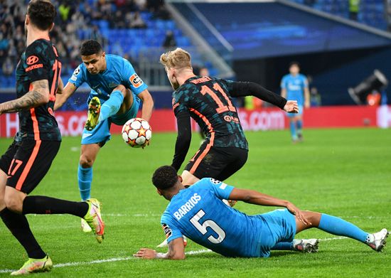 Russia Soccer Champions League Zenit - Chelsea