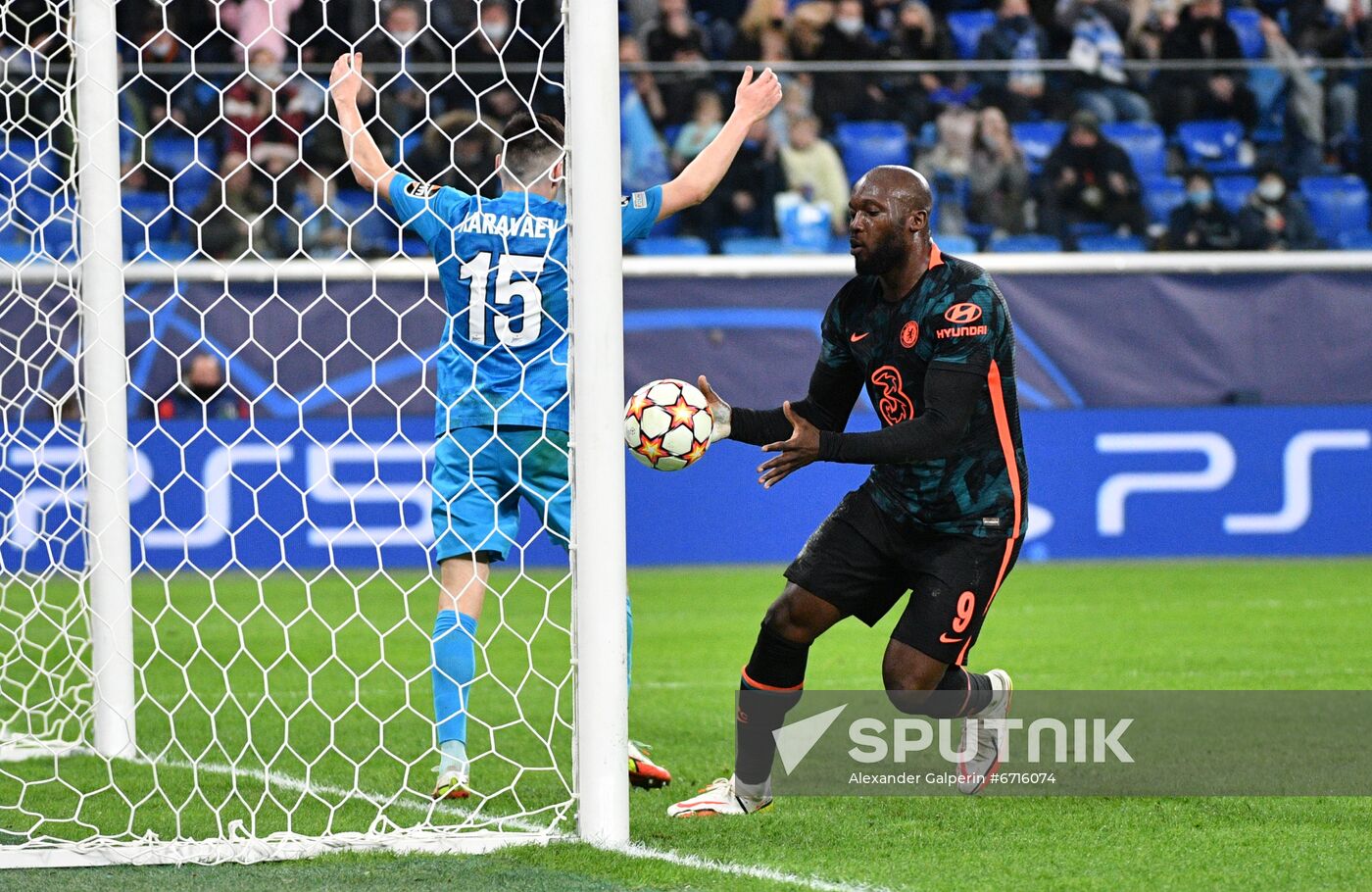 Russia Soccer Champions League Zenit - Chelsea