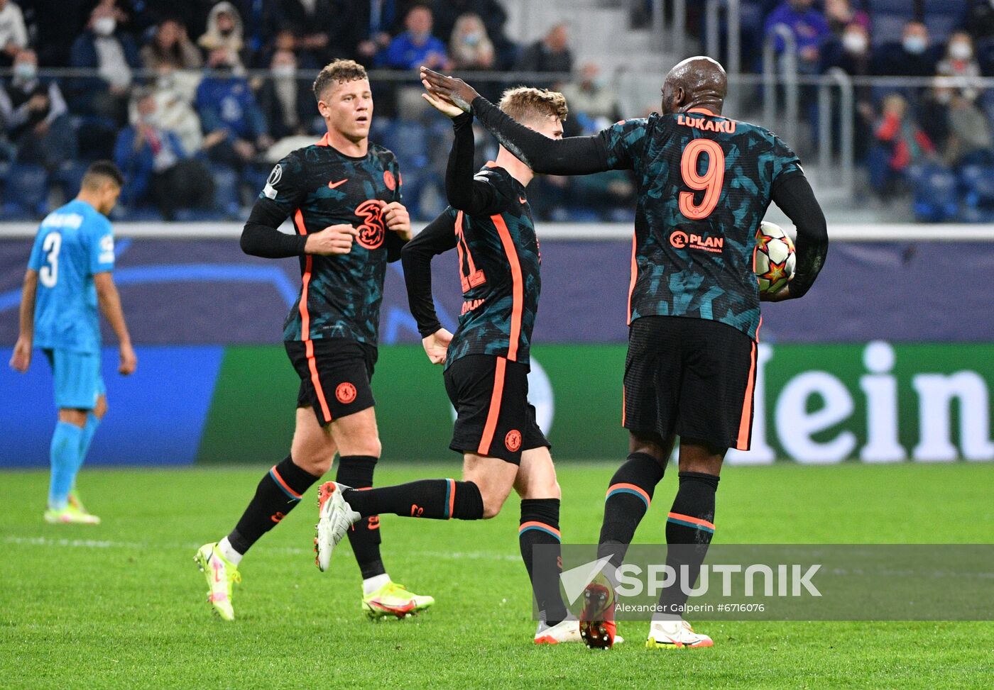 Russia Soccer Champions League Zenit - Chelsea