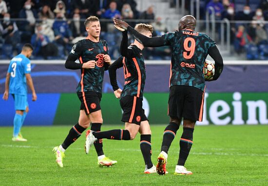Russia Soccer Champions League Zenit - Chelsea
