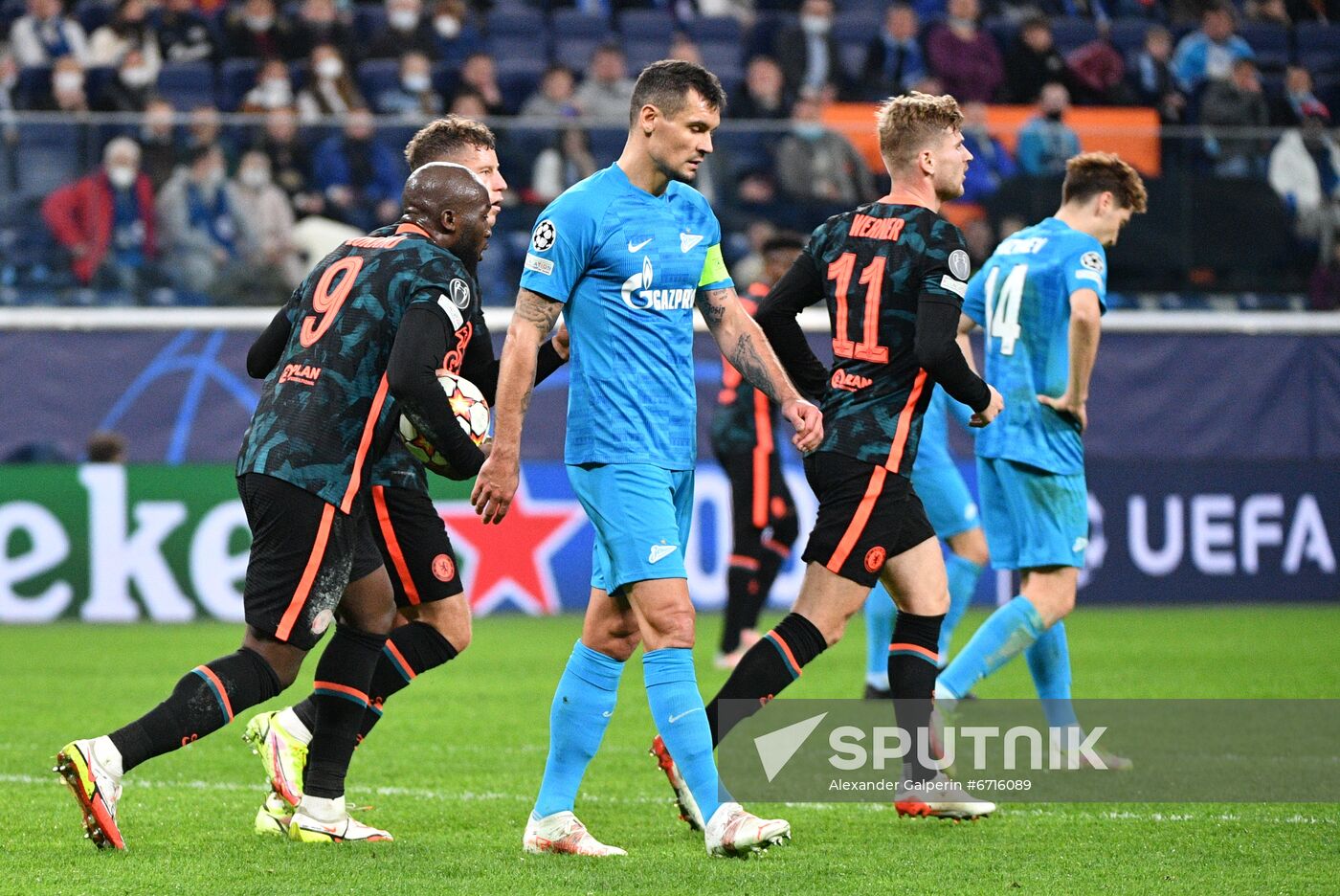 Russia Soccer Champions League Zenit - Chelsea