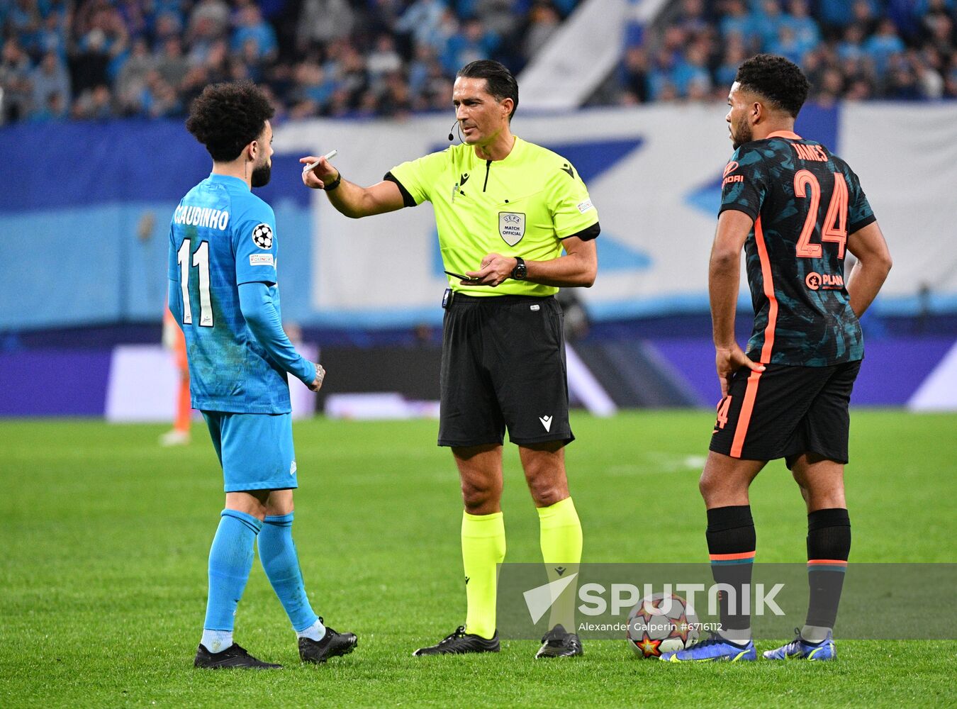 Russia Soccer Champions League Zenit - Chelsea