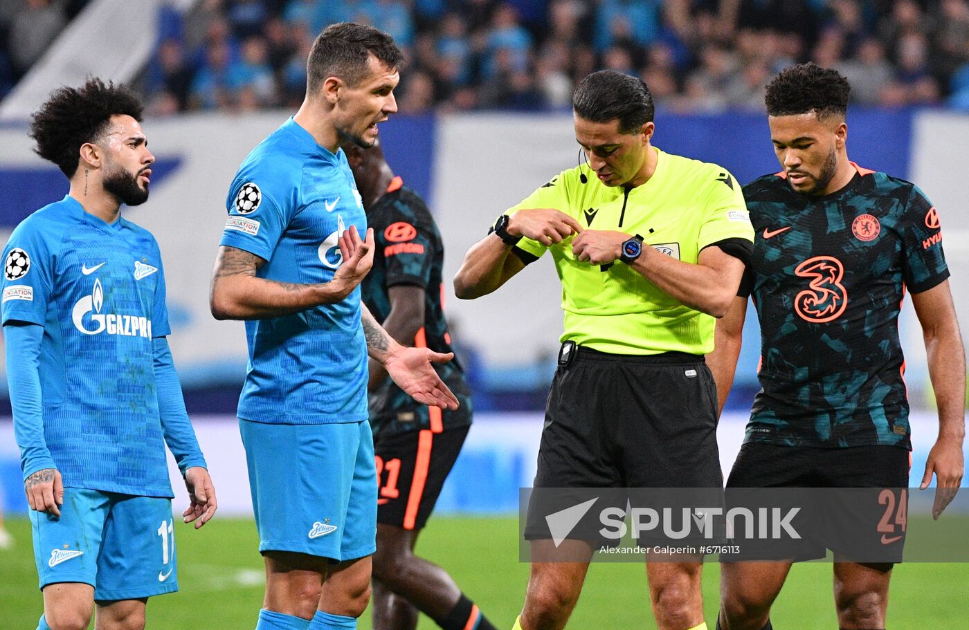 Russia Soccer Champions League Zenit - Chelsea