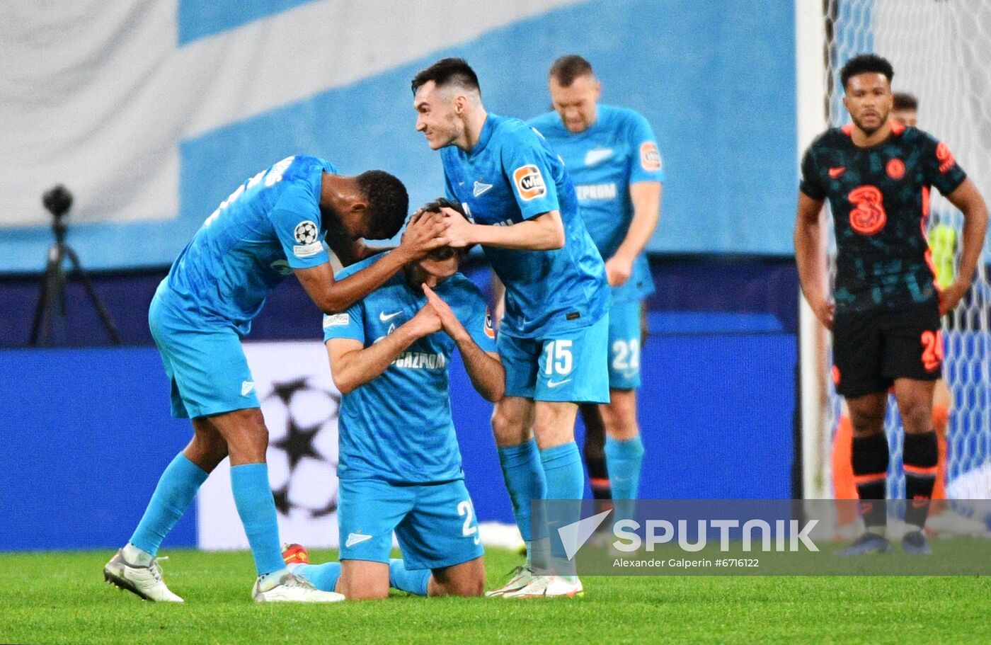 Russia Soccer Champions League Zenit - Chelsea