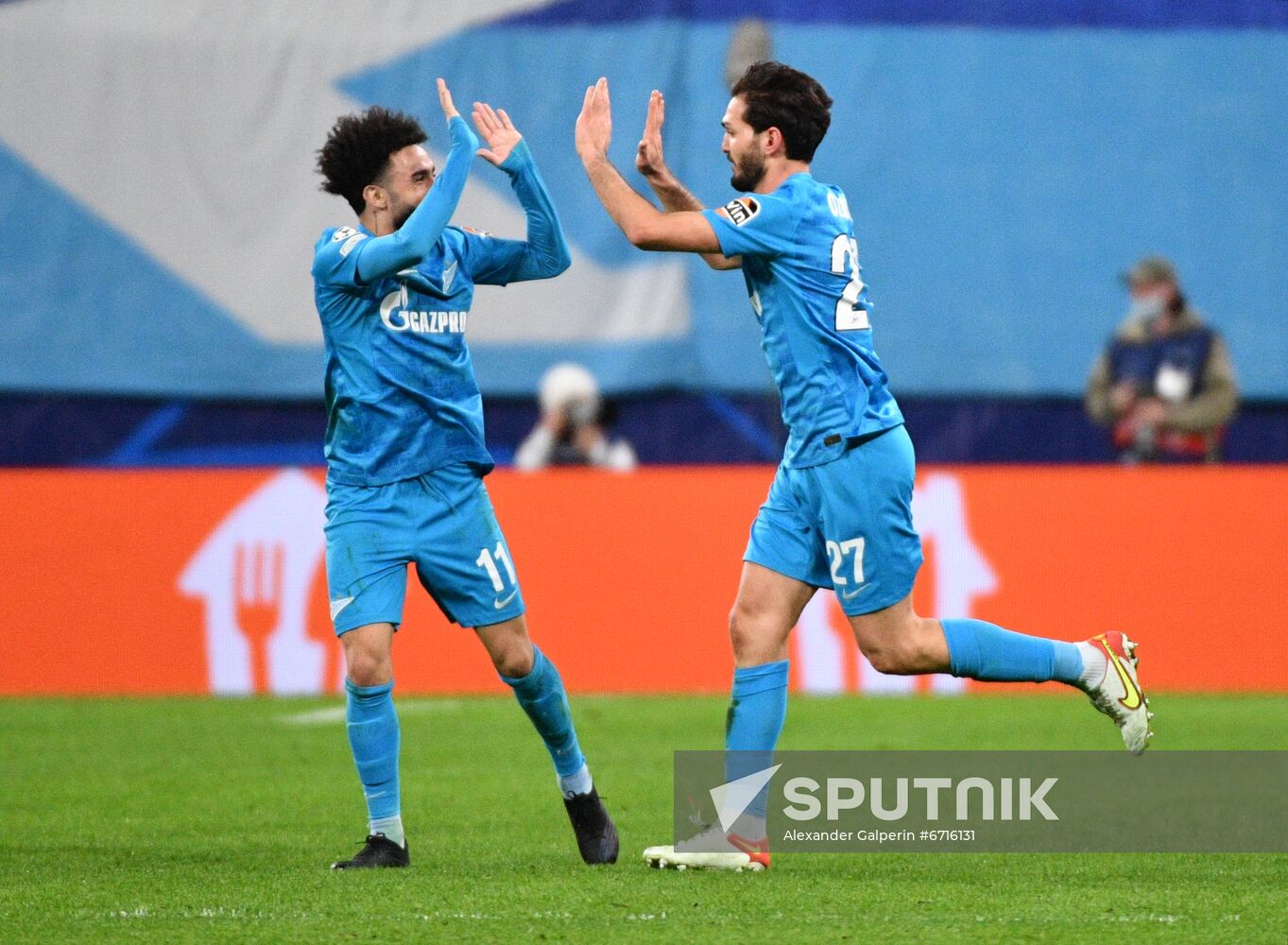 Russia Soccer Champions League Zenit - Chelsea