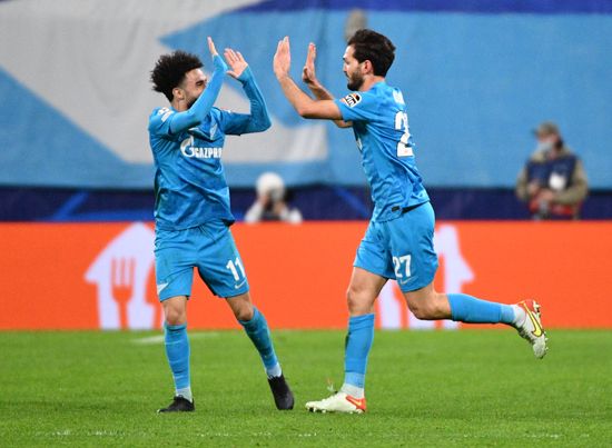 Russia Soccer Champions League Zenit - Chelsea