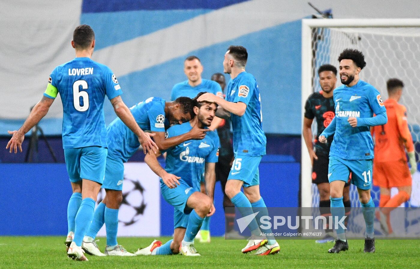 Russia Soccer Champions League Zenit - Chelsea