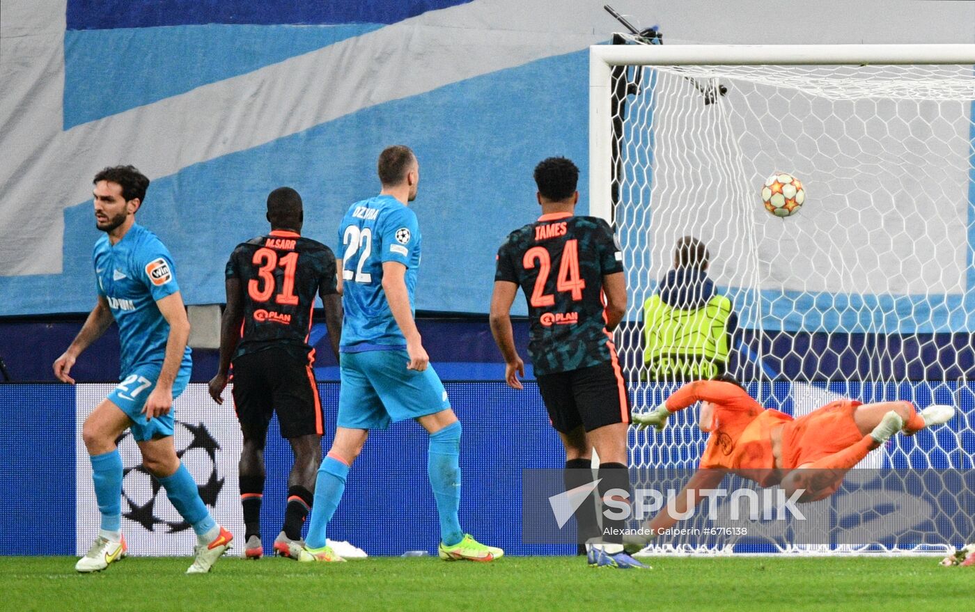 Russia Soccer Champions League Zenit - Chelsea