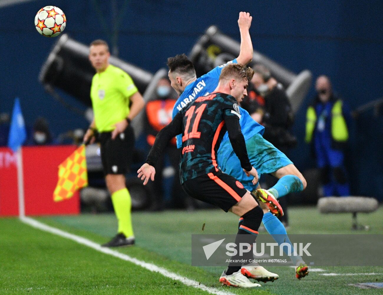 Russia Soccer Champions League Zenit - Chelsea