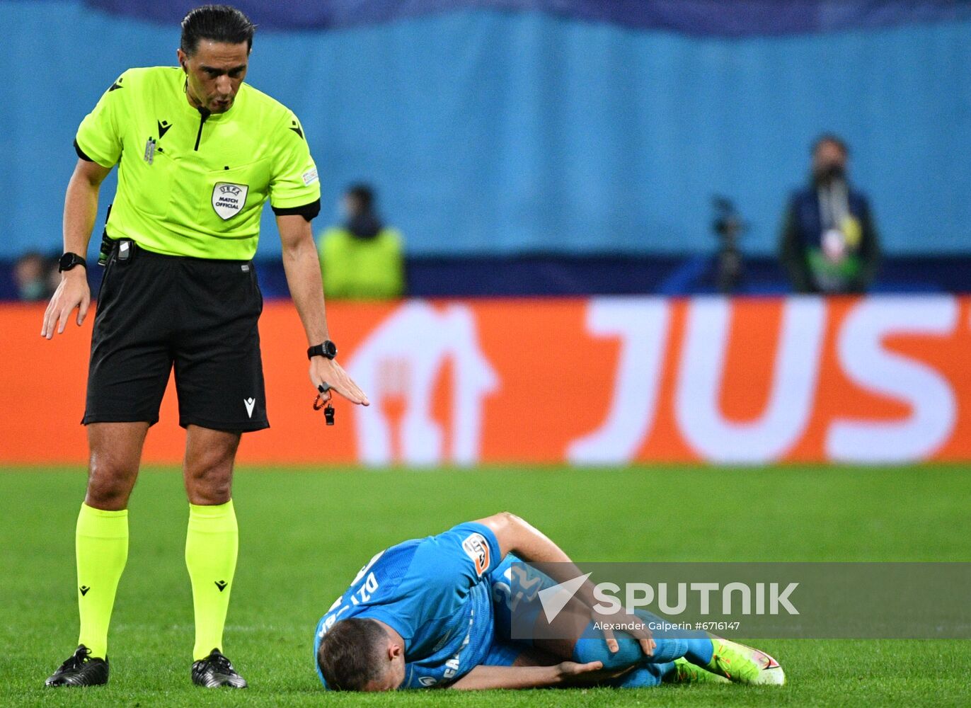Russia Soccer Champions League Zenit - Chelsea
