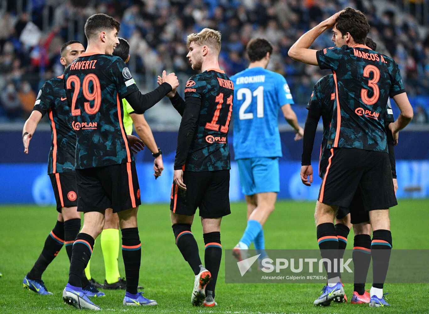 Russia Soccer Champions League Zenit - Chelsea