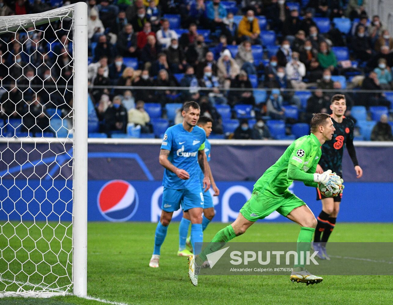 Russia Soccer Champions League Zenit - Chelsea