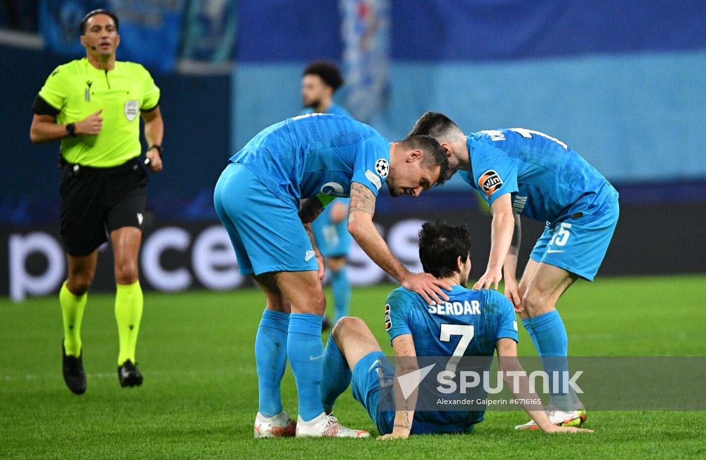 Russia Soccer Champions League Zenit - Chelsea
