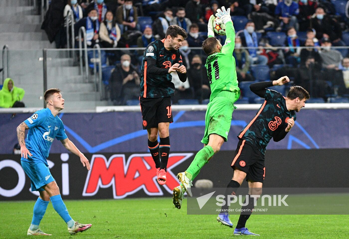 Russia Soccer Champions League Zenit - Chelsea