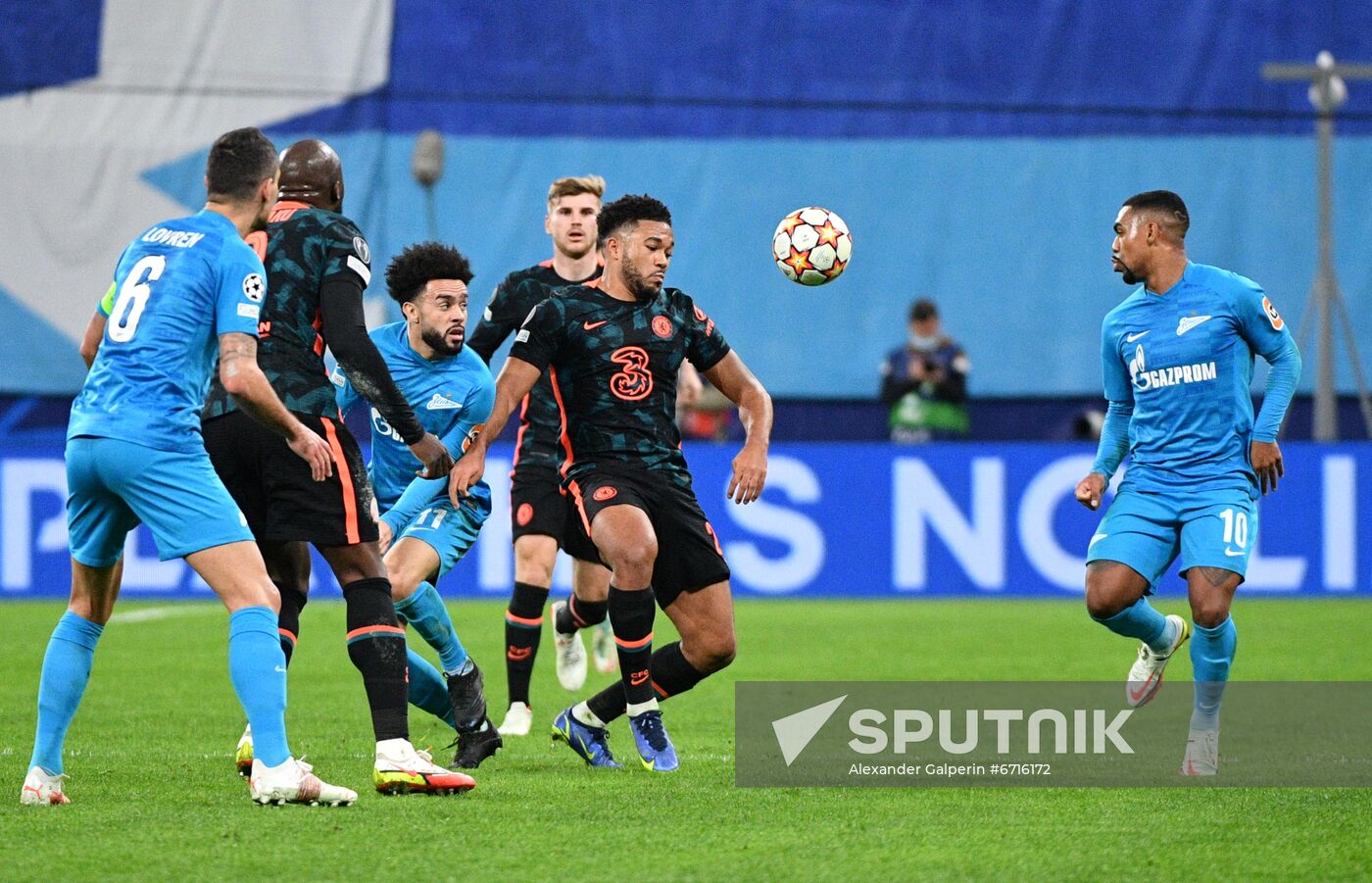 Russia Soccer Champions League Zenit - Chelsea