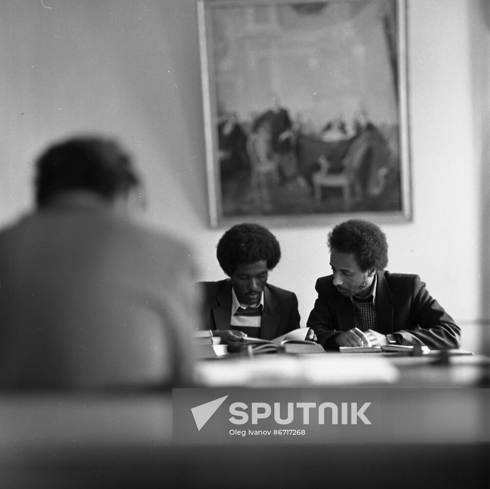 Foreign students in USSR