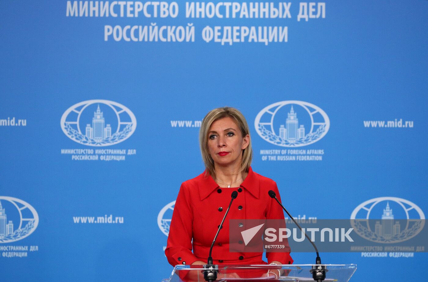 Russia Zakharova Briefing