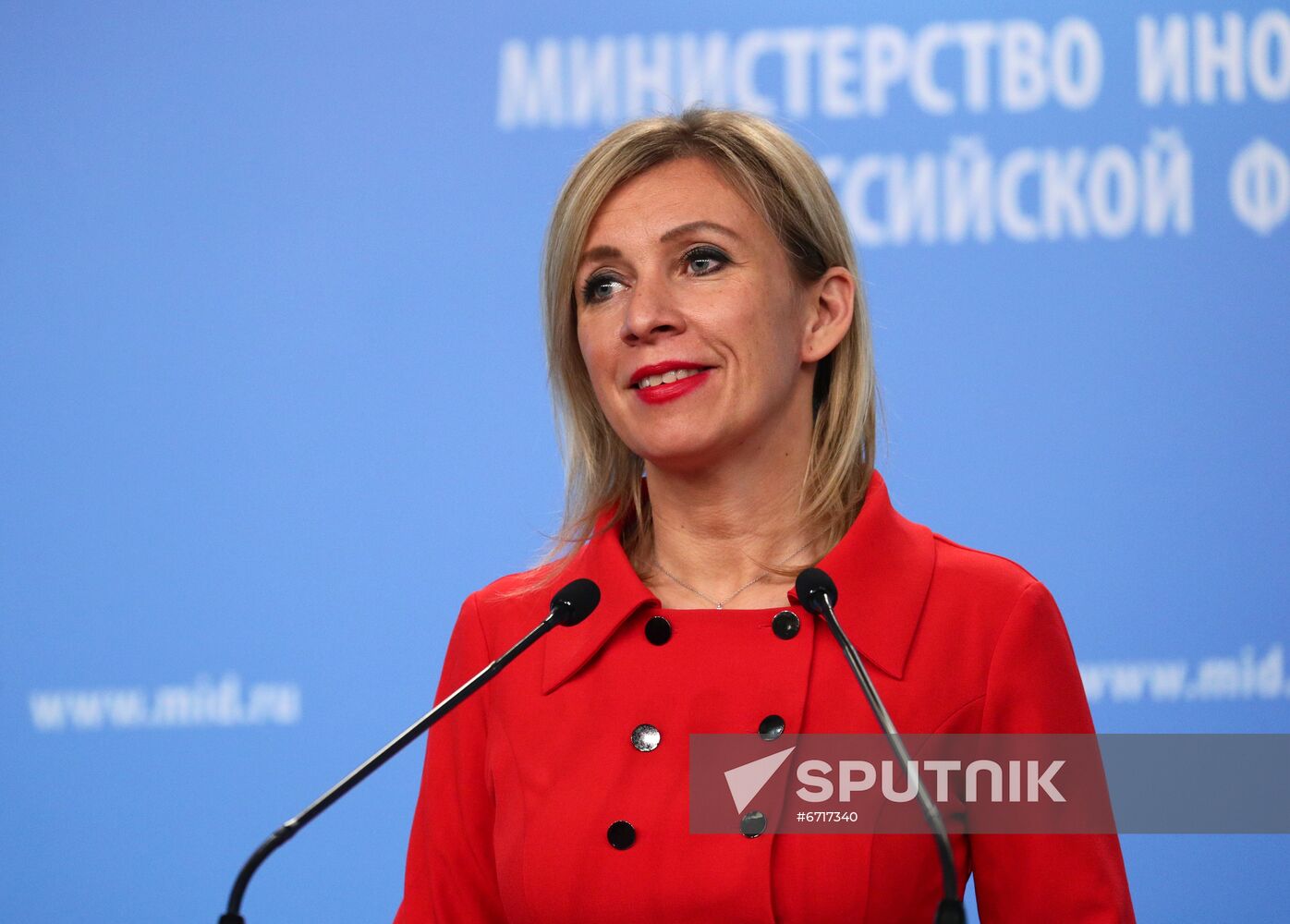 Russia Zakharova Briefing