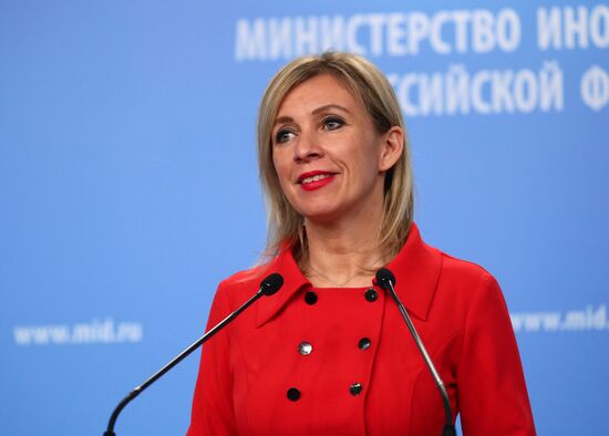 Russia Zakharova Briefing