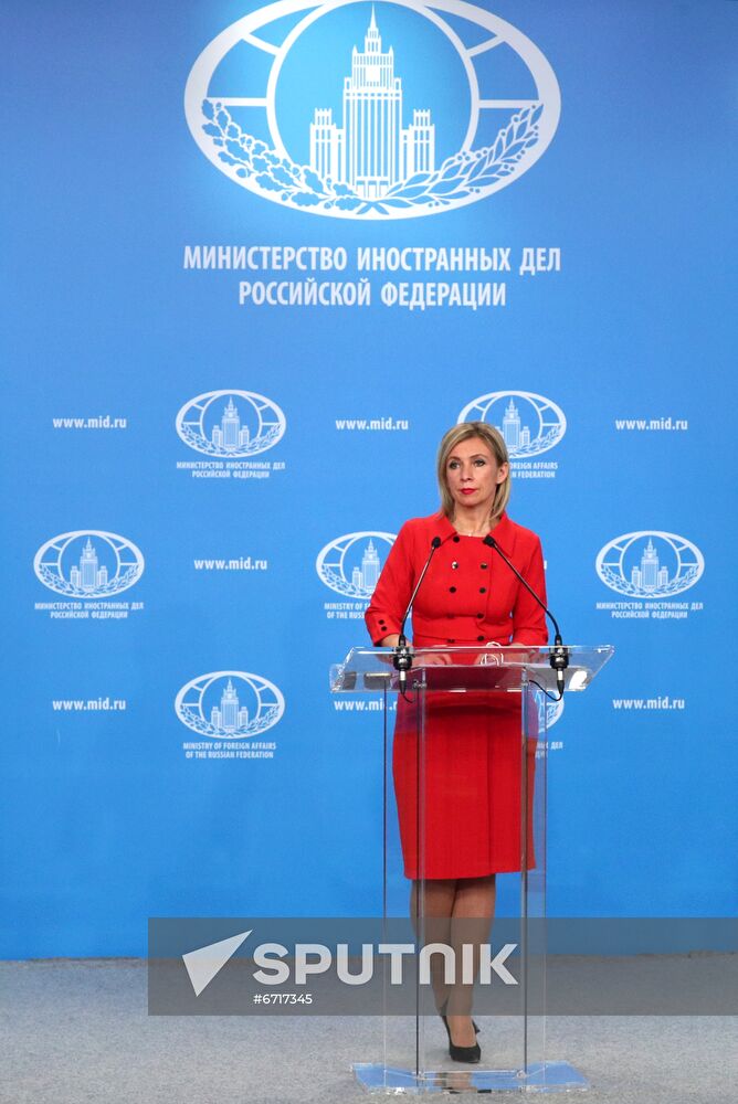 Russia Zakharova Briefing