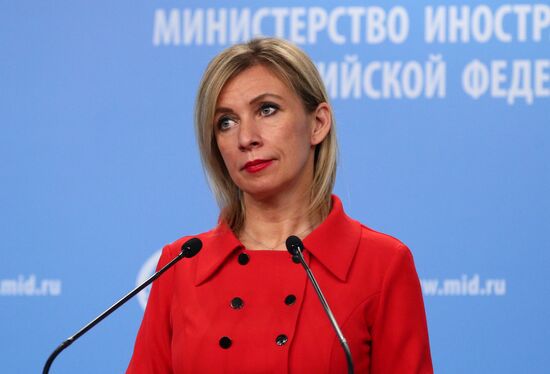 Russia Zakharova Briefing