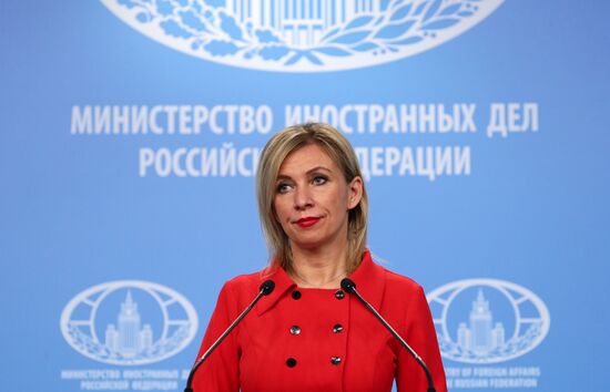 Russia Zakharova Briefing