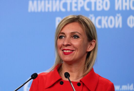 Russia Zakharova Briefing