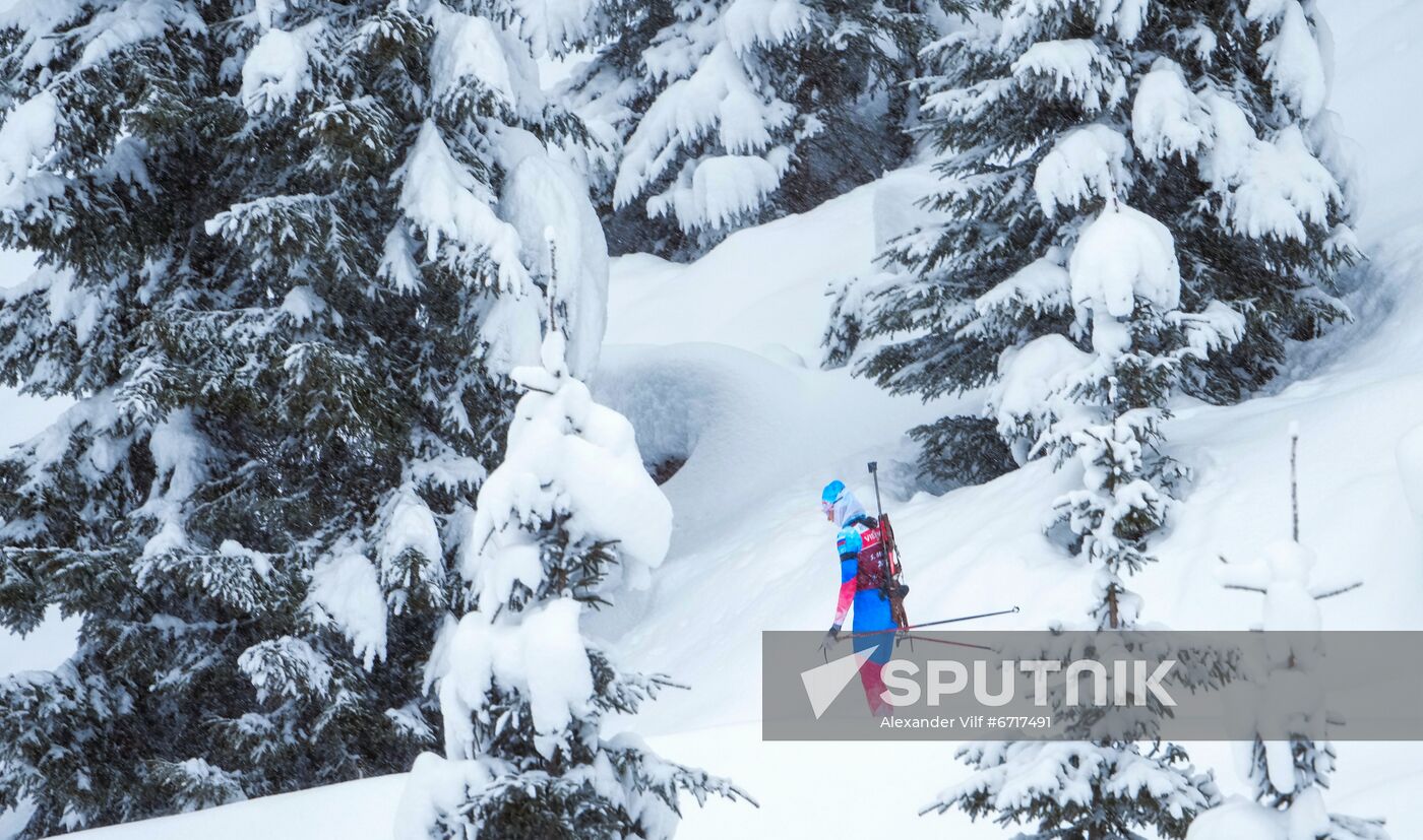 Austria Biathlon World Cup Training