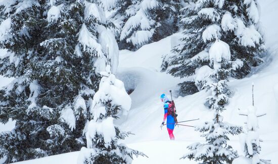 Austria Biathlon World Cup Training