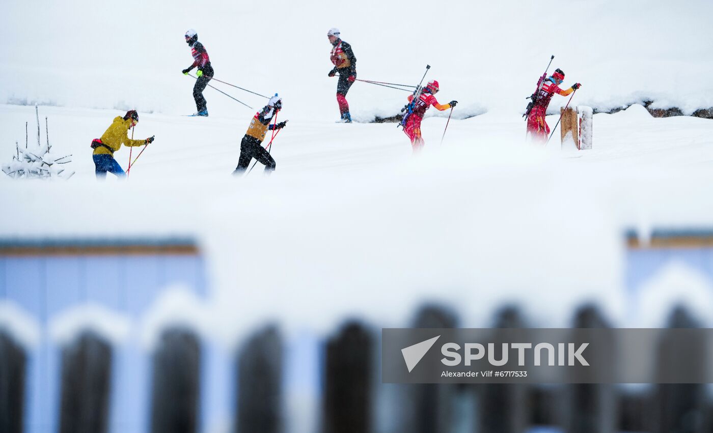 Austria Biathlon World Cup Training