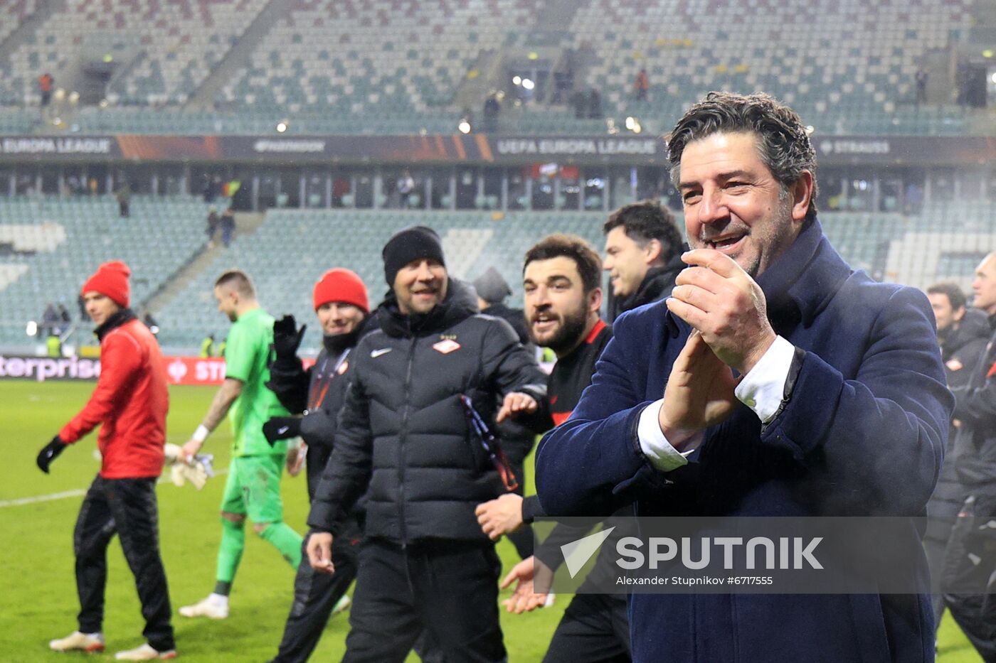 Poland Soccer Europa League Legia - Spartak