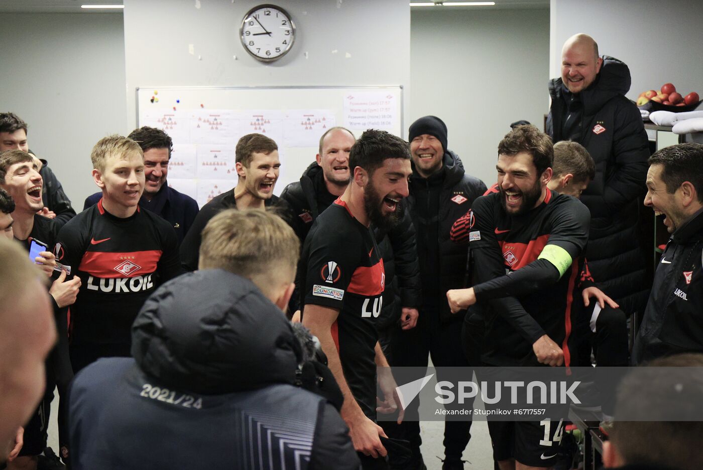 Poland Soccer Europa League Legia - Spartak