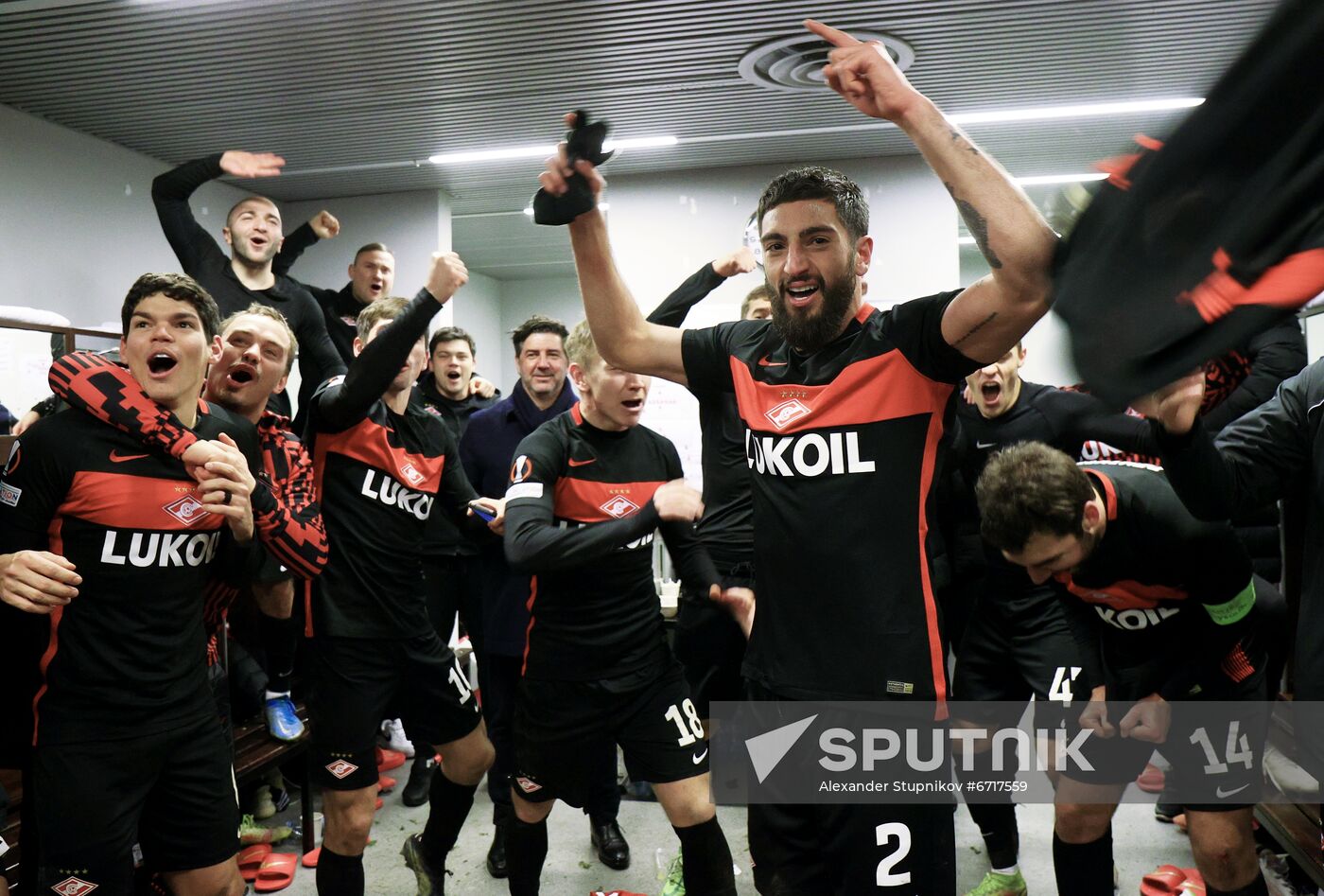 Poland Soccer Europa League Legia - Spartak